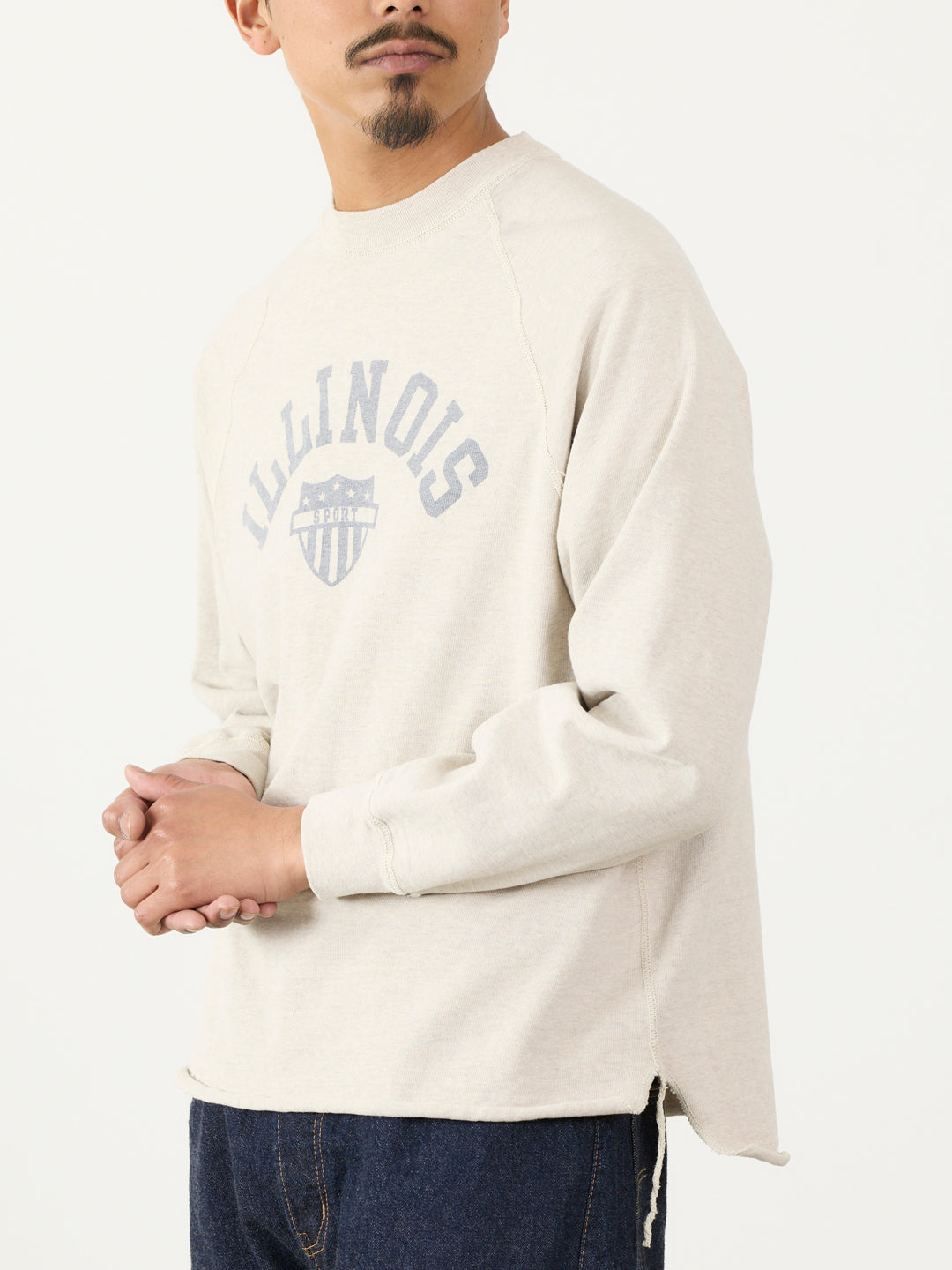 SP Processing 8/Tenjiku Raglan Long T-Shirt (ILLINOIS SPORT)