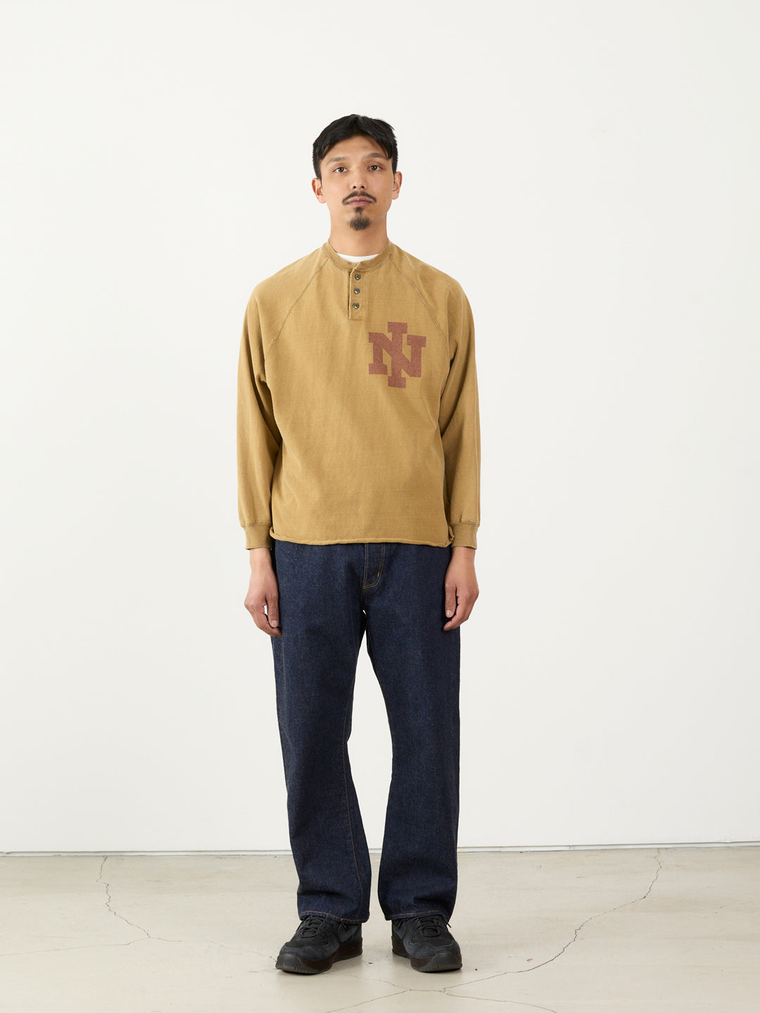 SP Processing 8/Jersey Henley Neck Long T(IN)