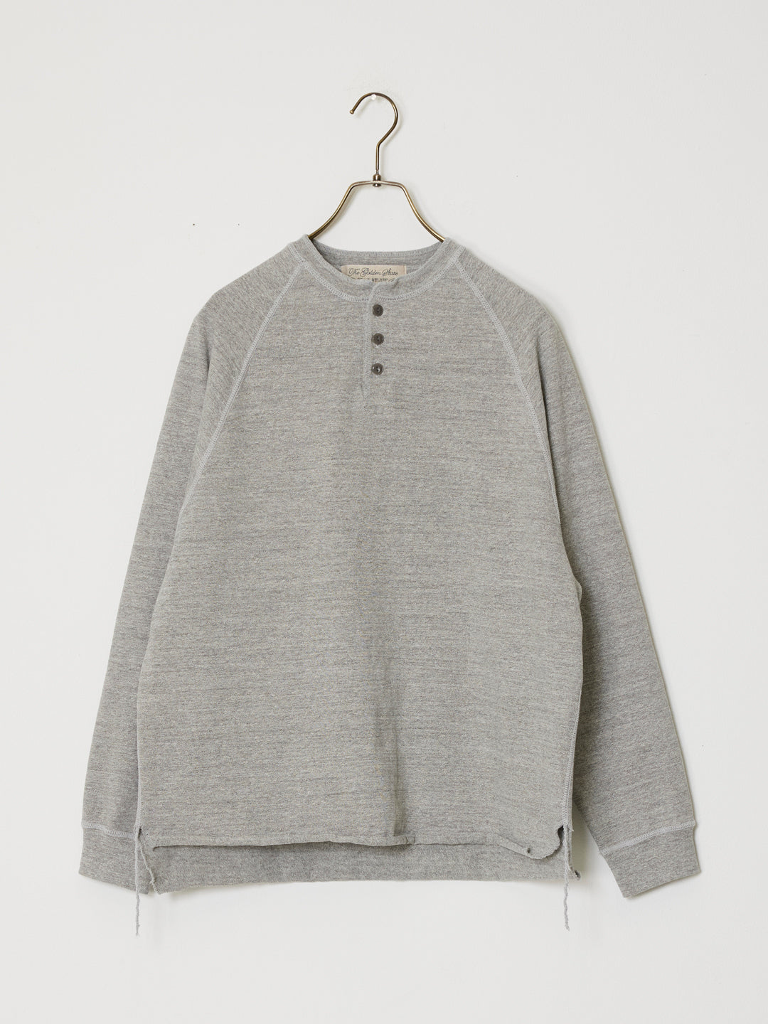 SP Processing 8/Jersey Henley Neck Long T (plain)