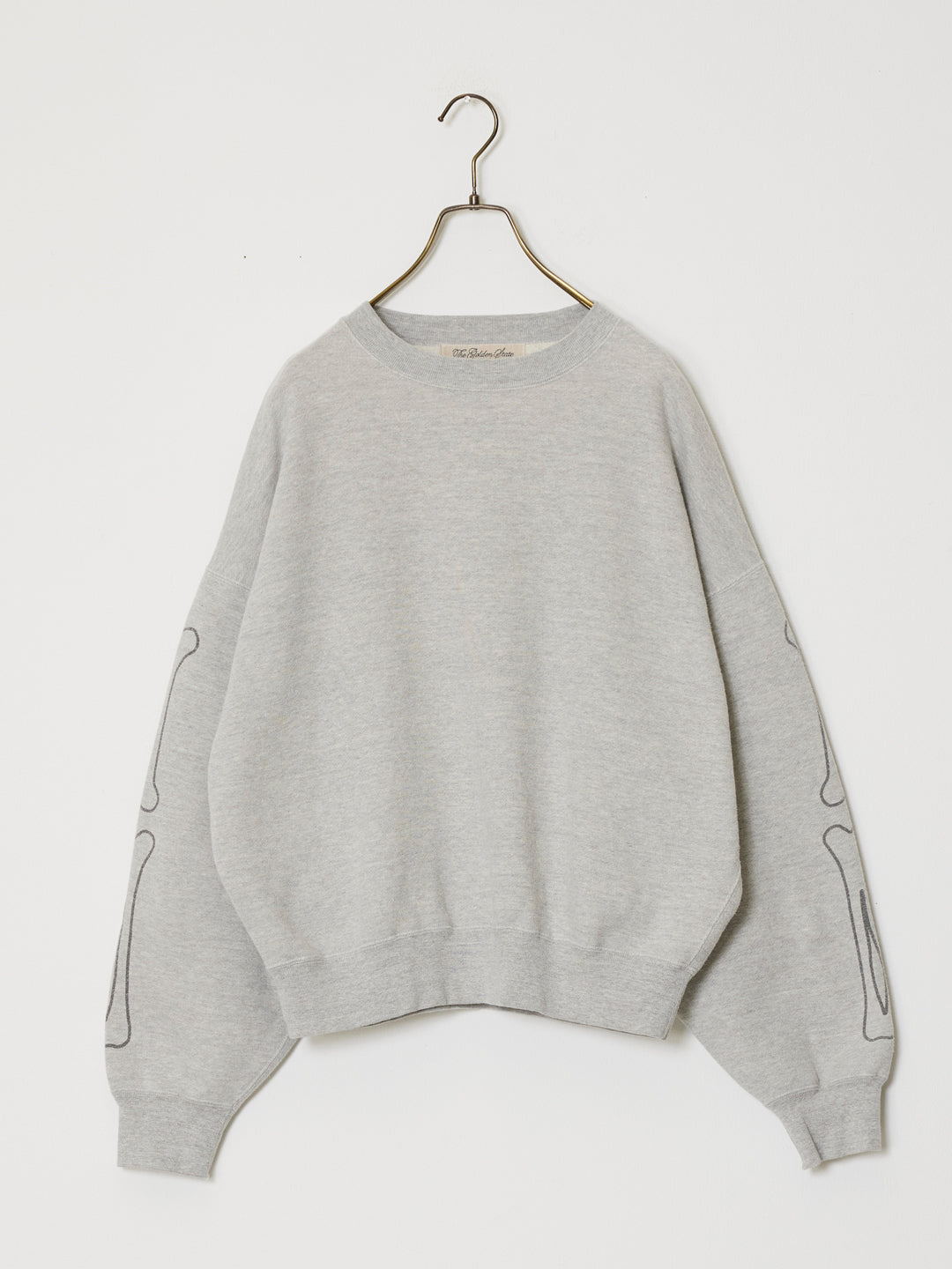 SP processed brushed-lined hoodie (BONE)