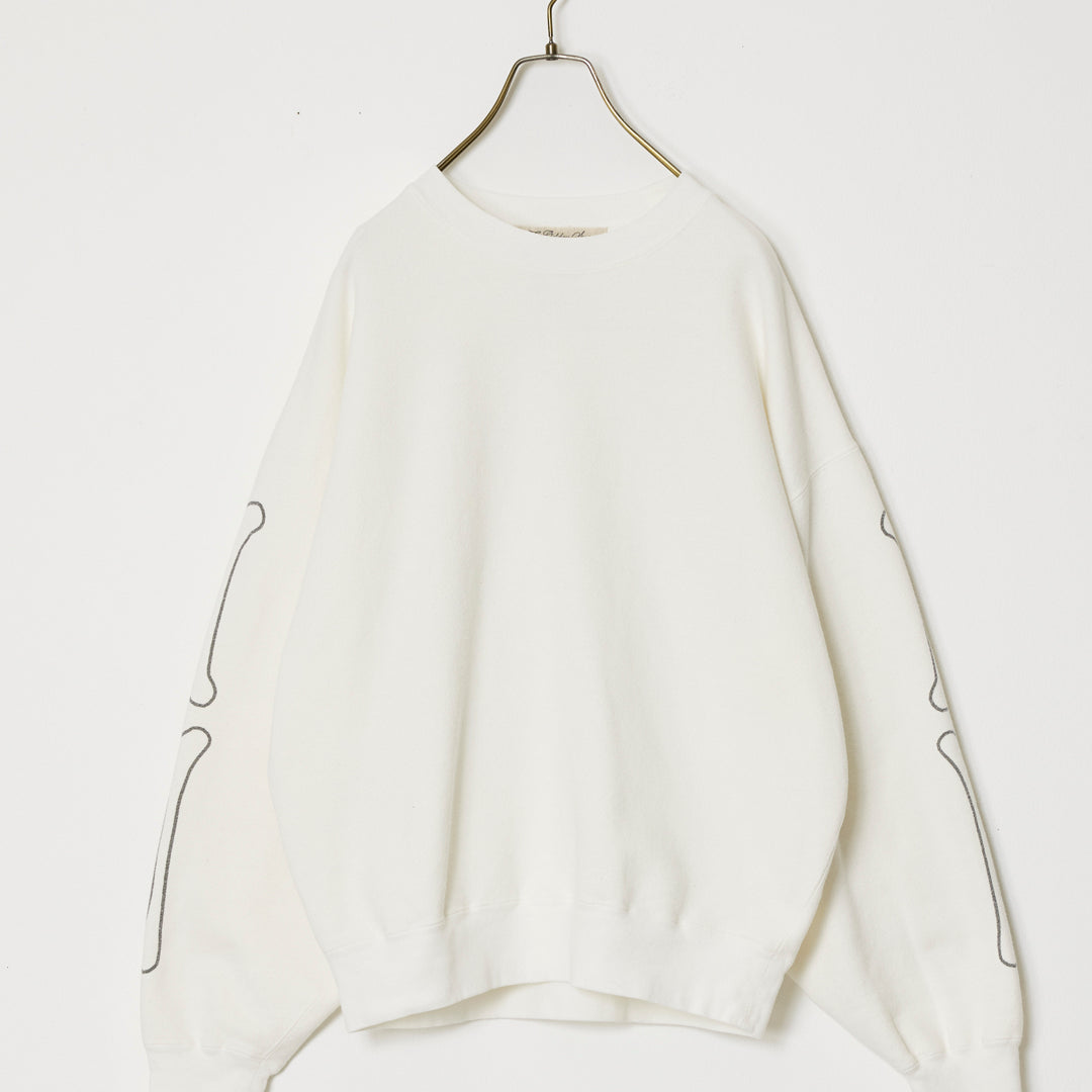 SP processed brushed-lined hoodie (BONE)