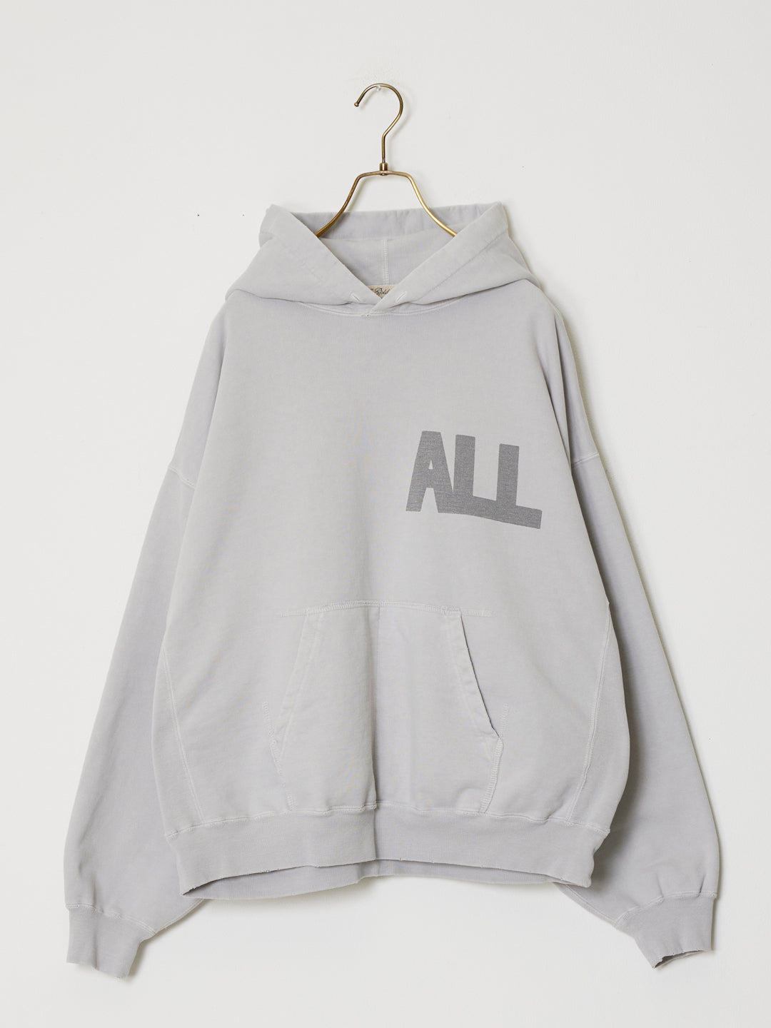 Double SP processed fleece hoodie (ALL)