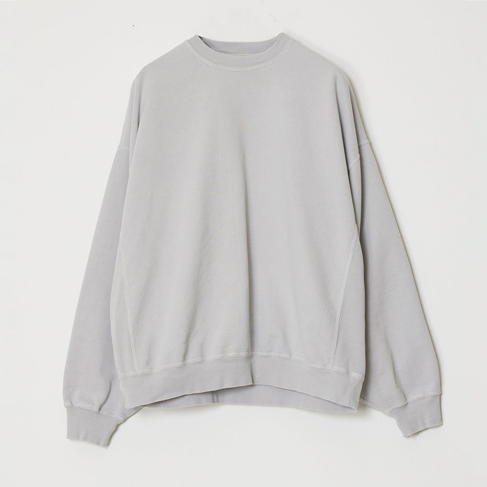 Double SP processing fleece crew (plain)