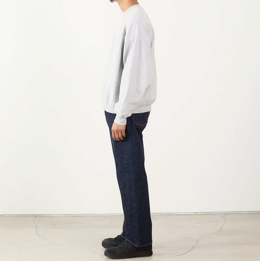 Double SP processing fleece crew (plain)