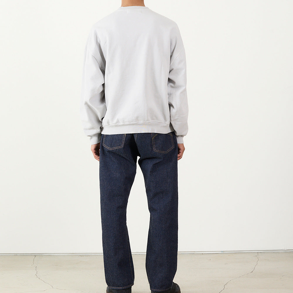 Double SP processing fleece crew (plain)