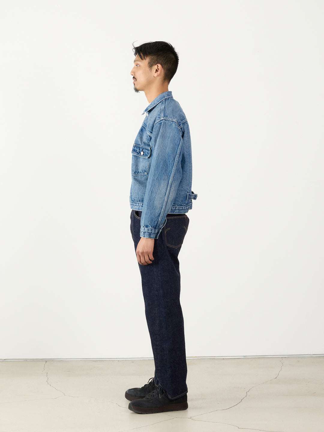 12oz SELVEDGE DENIM 1st JKT(BLUE)