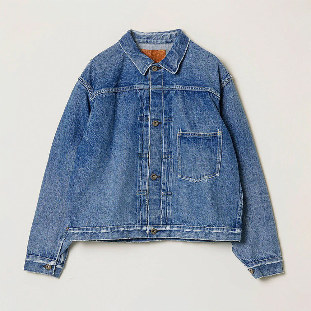 12oz DENIM War Model Jacket (Used Blue)