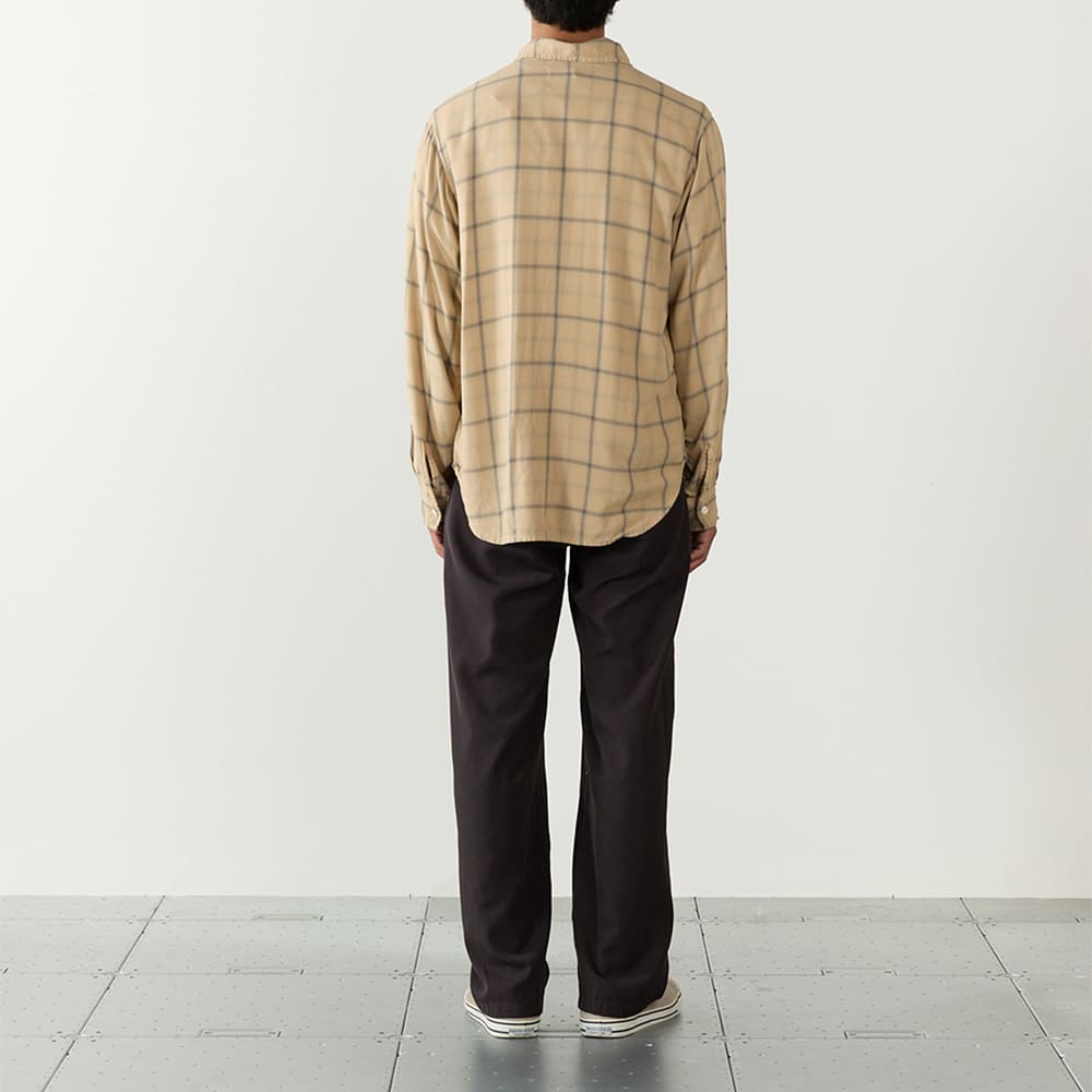 REMI RELIEF オープンカラー リネン テンセル シャツ レミレリーフ REMI RELIEF オープンカラー リネン テンセル シャツ レミレリーフ