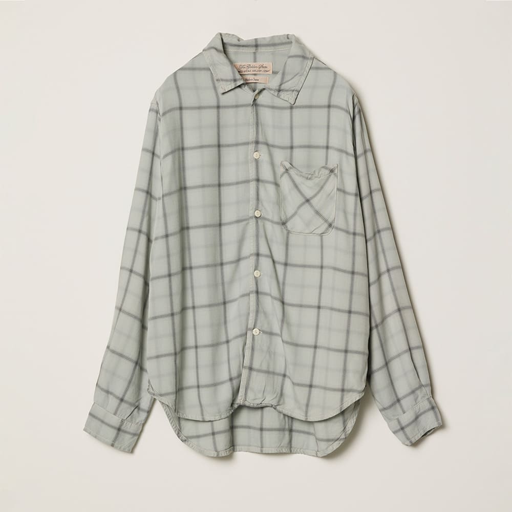 REMI RELIEF オープンカラー リネン テンセル シャツ レミレリーフ REMI RELIEF オープンカラー リネン テンセル シャツ レミレリーフ