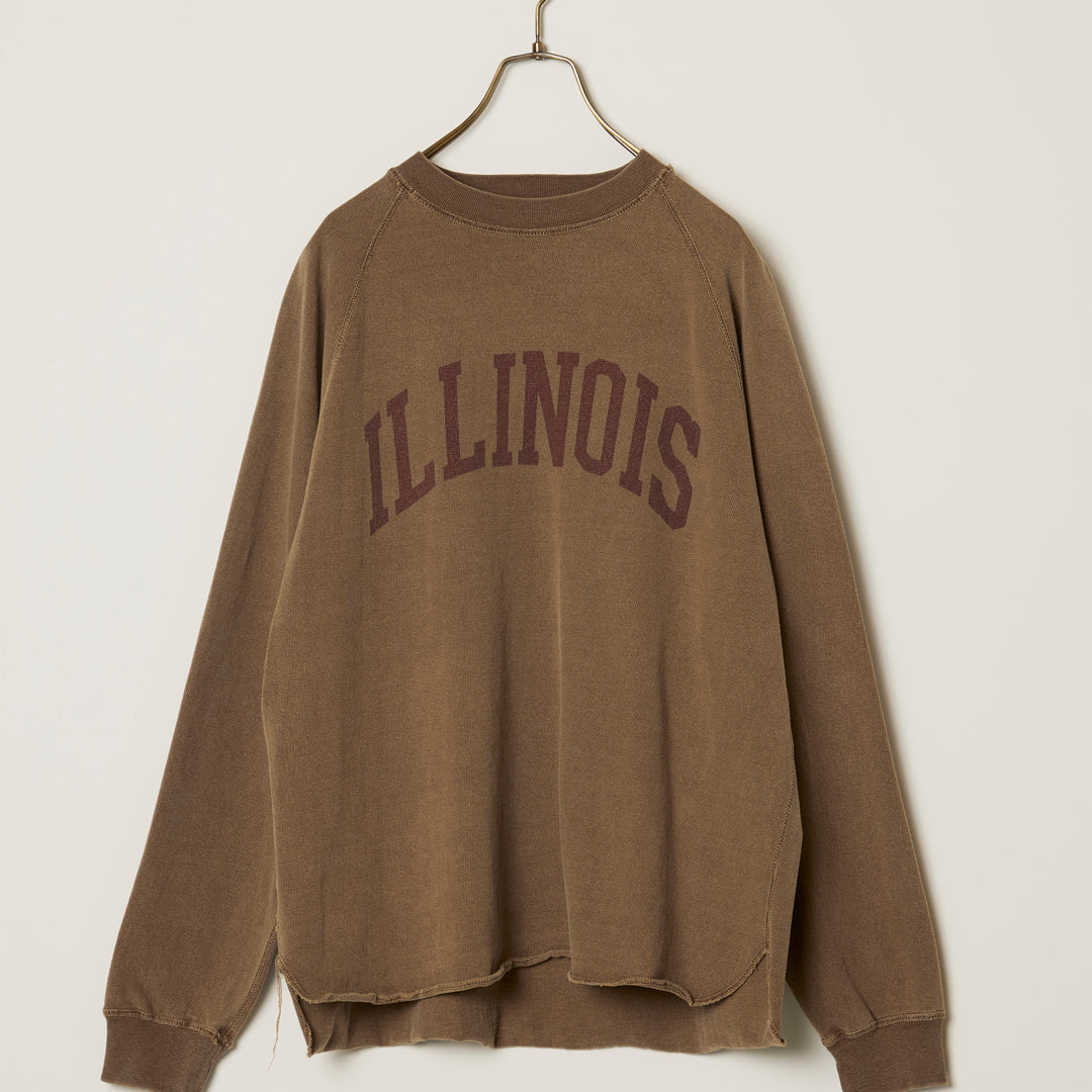 SP加⼯8/天竺ラグランロンT(ILLINOIS)