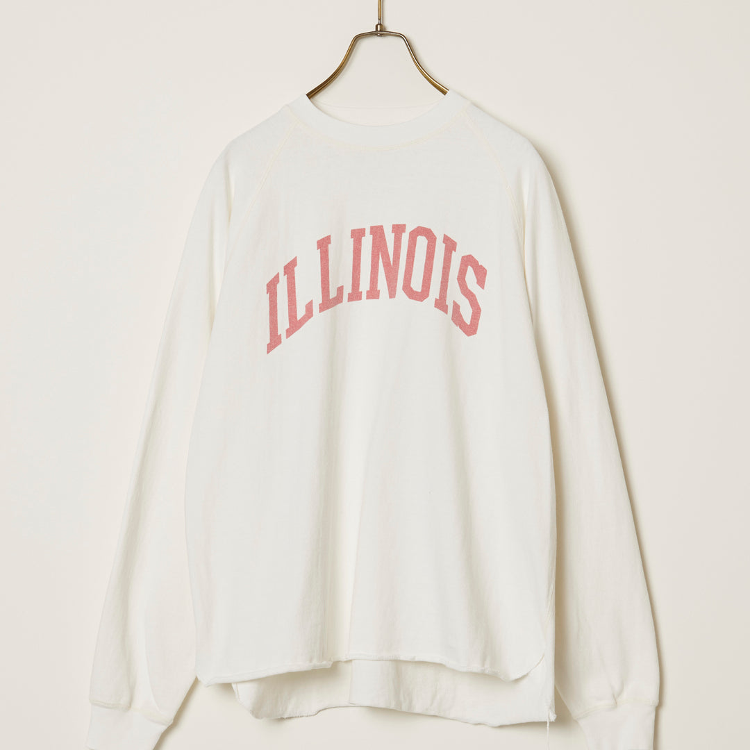 SP加⼯8/天竺ラグランロンT(ILLINOIS)