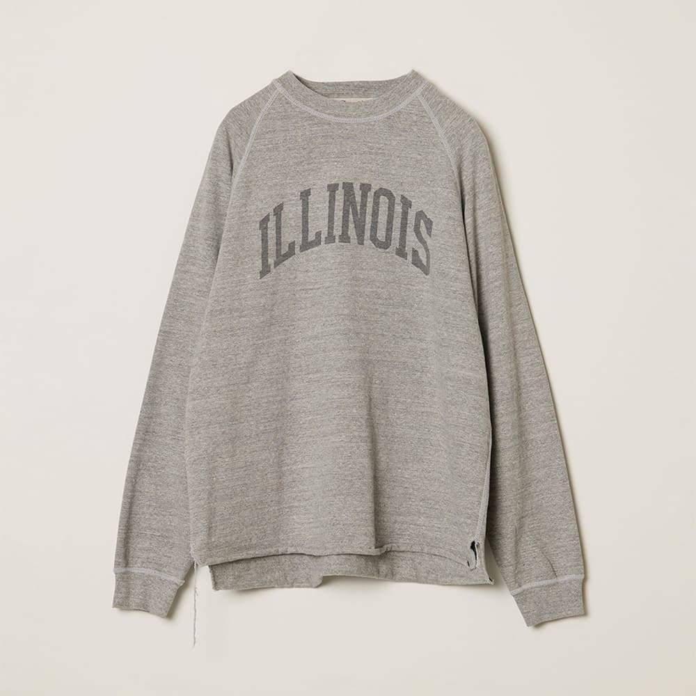 SP加⼯8/天竺ラグランロンT(ILLINOIS)
