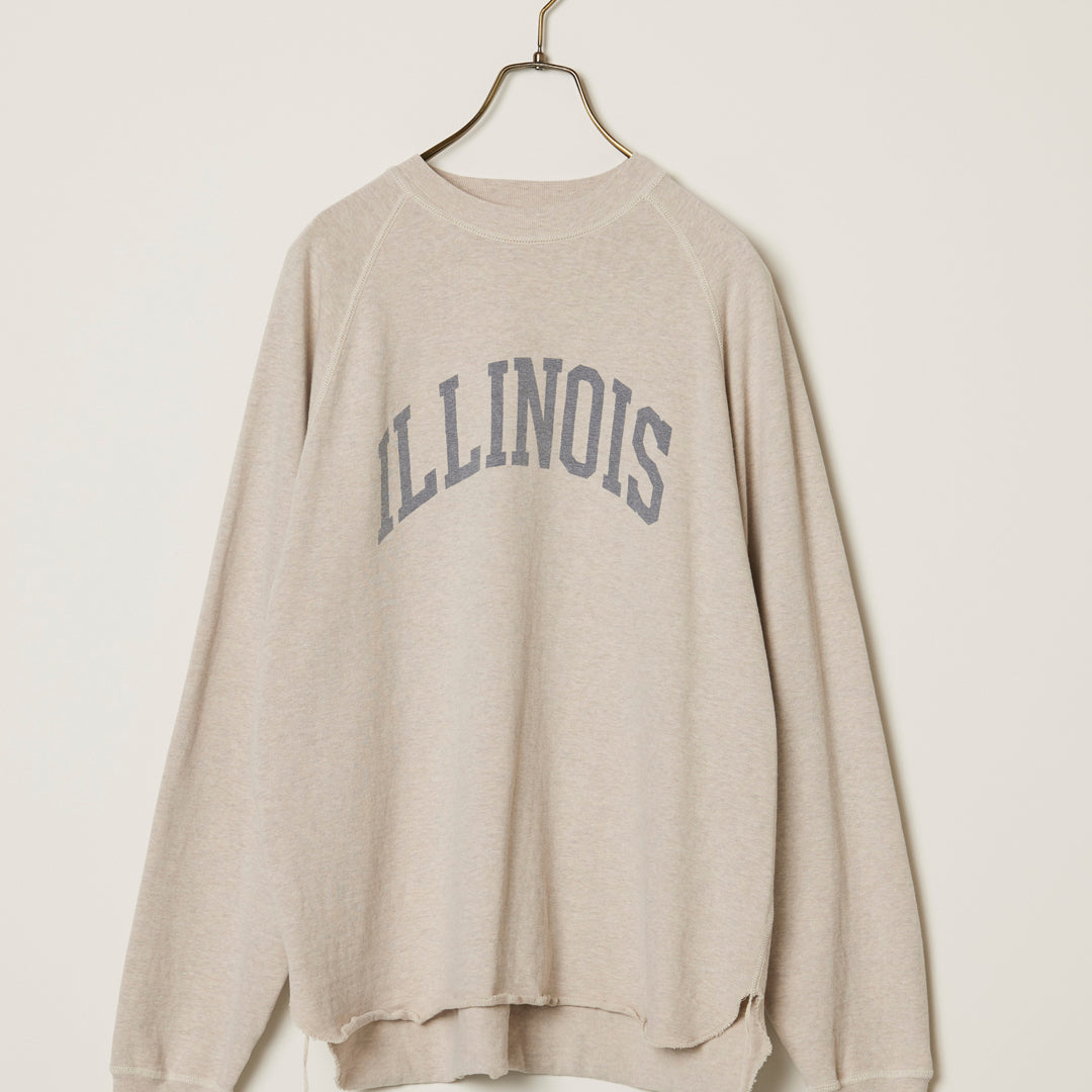 SP加⼯8/天竺ラグランロンT(ILLINOIS)