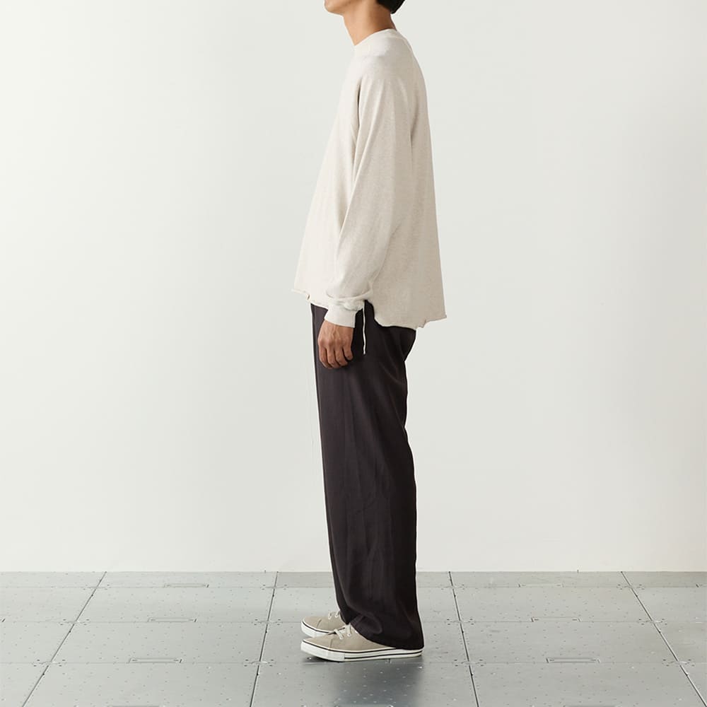 SP加⼯8/天竺ラグランロンT(無地)