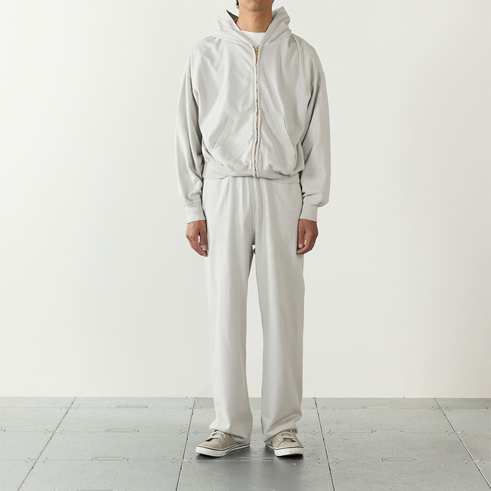 SP加⼯スーピマ裏⽑ZIPパーカー