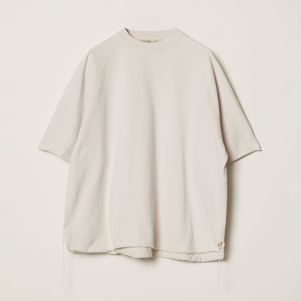 SP加⼯スーピマ裏⽑ラグランS/Sクルー