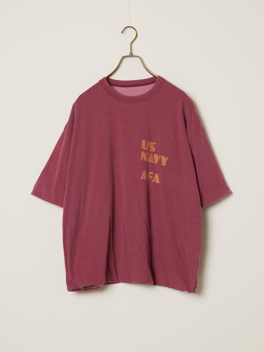 SP加⼯40/天竺リバーシブルT(US NAVY AFA)