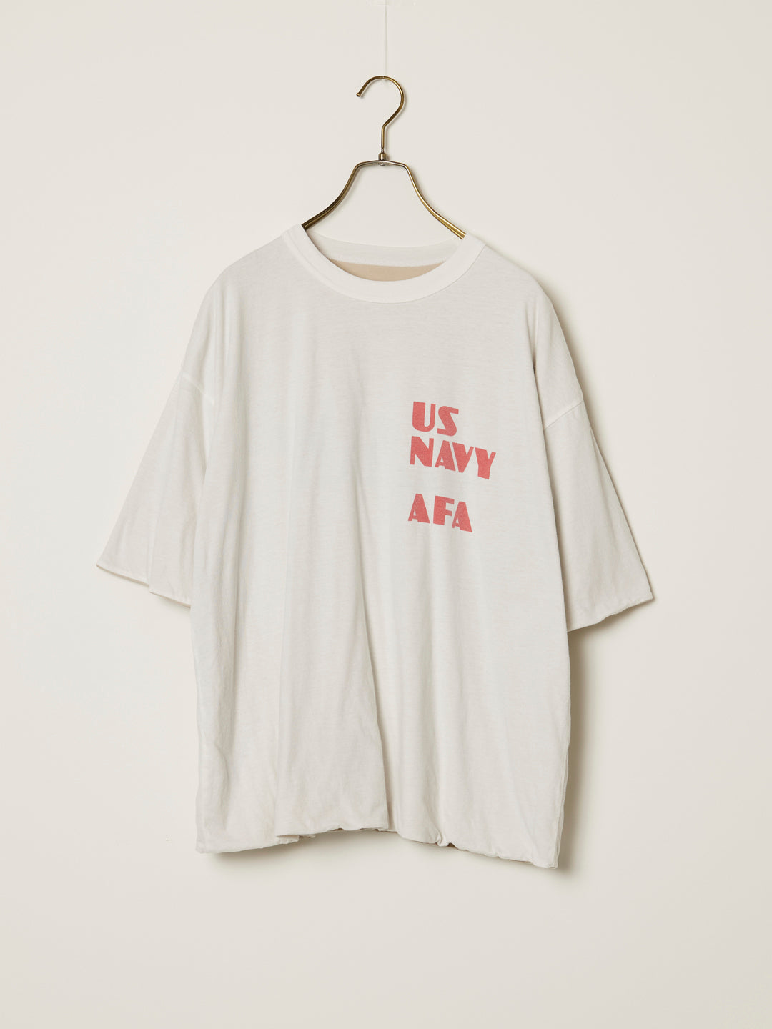 SP加⼯40/天竺リバーシブルT(US NAVY AFA)