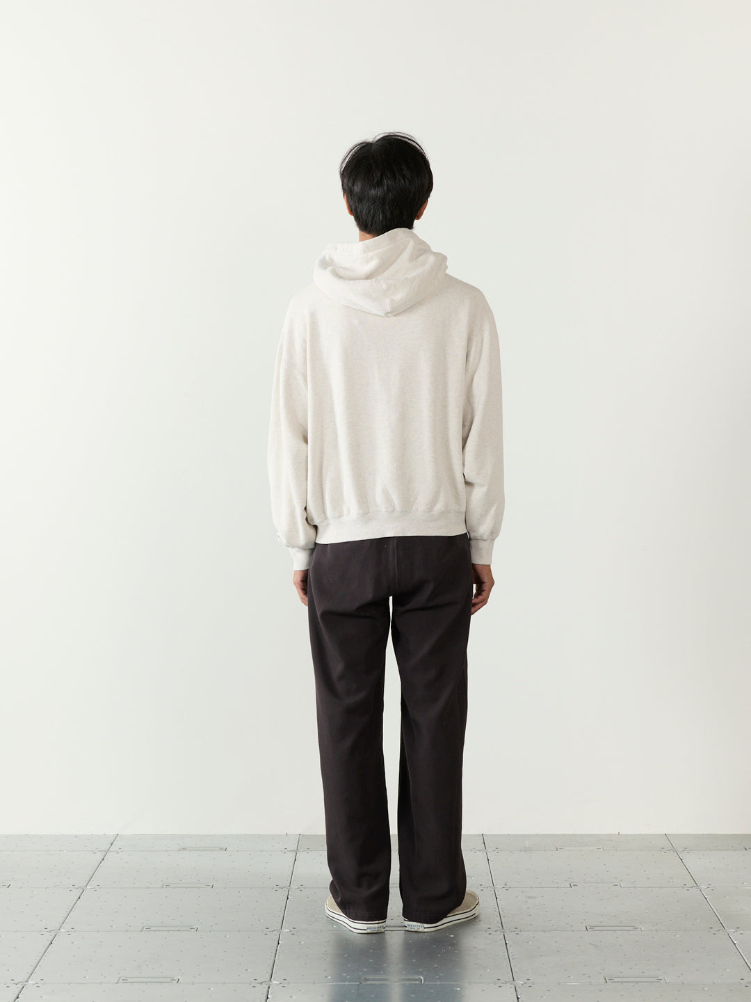 SP가 3번 뒤 뒷면 ZIP 파커(무지)