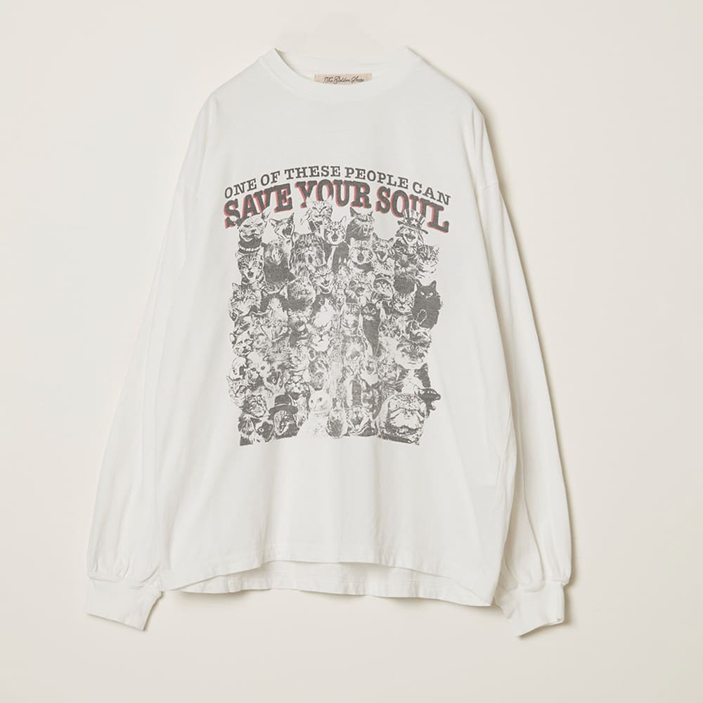 HARD SP processing 20/T-shirt long T-shirt (CAN SAVE YOUR SOUL)