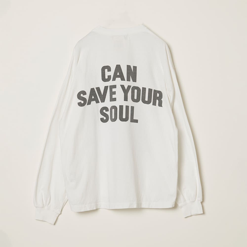 HARD SP processing 20/T-shirt long T-shirt (CAN SAVE YOUR SOUL)