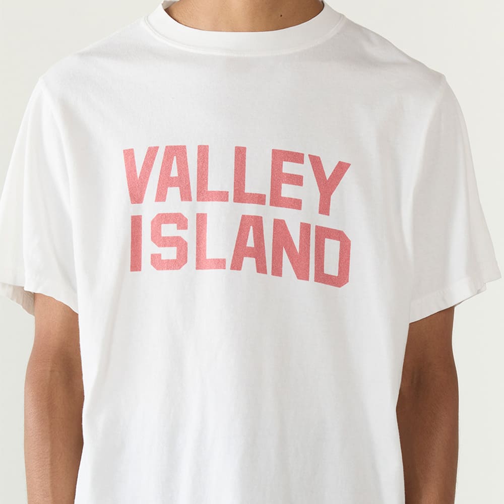HARD SP加⼯20/天竺レギュラーT(VALLEY ISLAND)