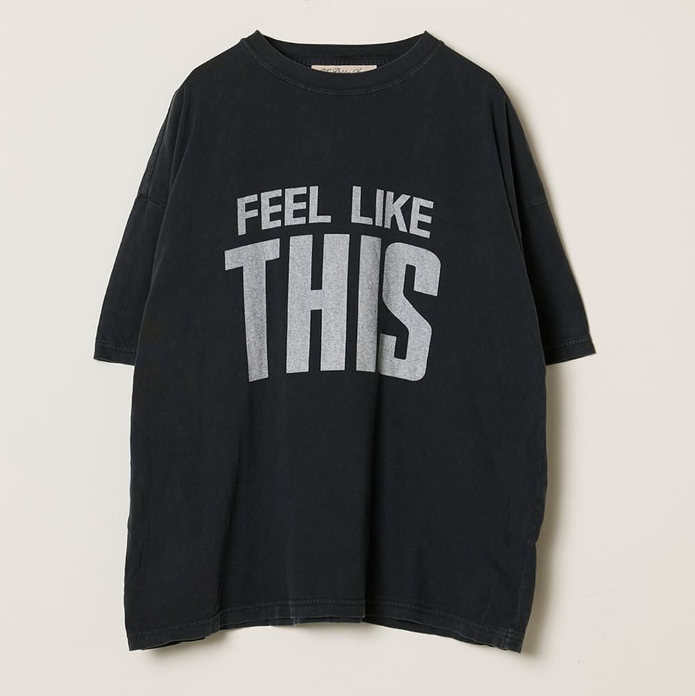 HARD SP加⼯20/天竺BIGサイズT(FEEL LIKE THIS)