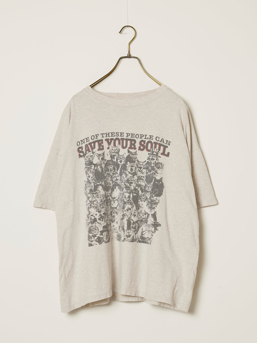 HARD SP가 20/-천축 BIG 사이즈 T(SAVE YOUR SOUL)