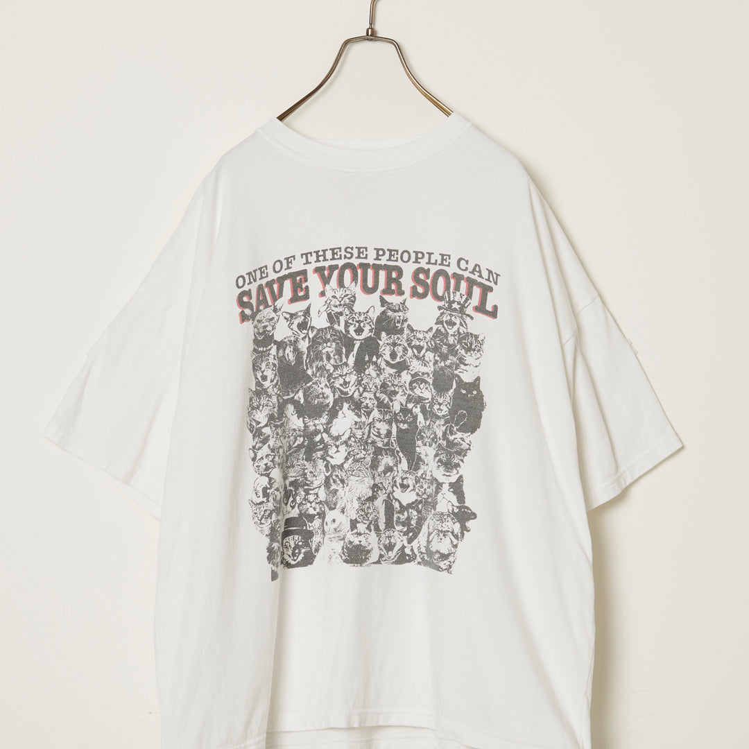 HARD SP가 20/-천축 BIG 사이즈 T(SAVE YOUR SOUL)