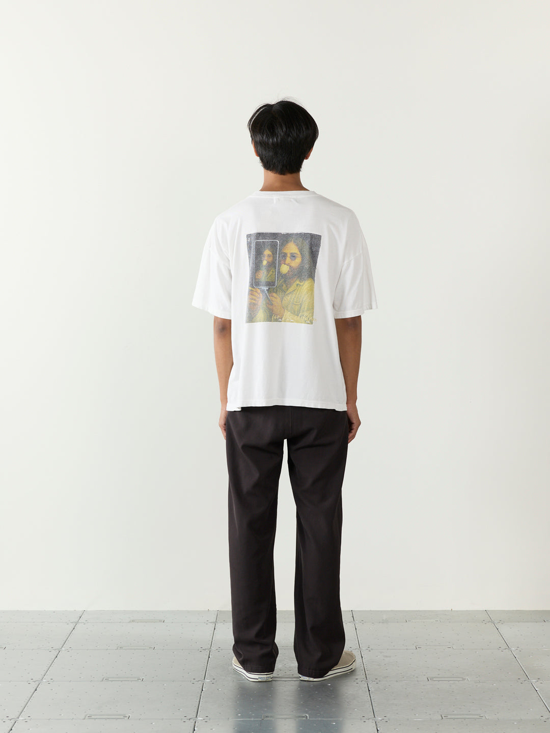 HARD SP加⼯20/天竺BIGサイズT(Self shot L)