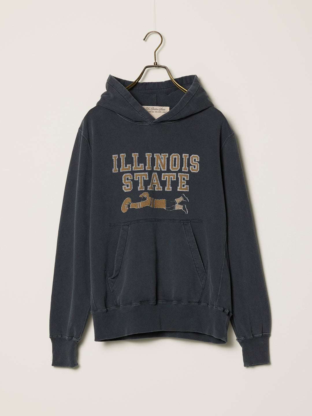 SP processed fleece lining hoodie (ILLINOIS STATE)