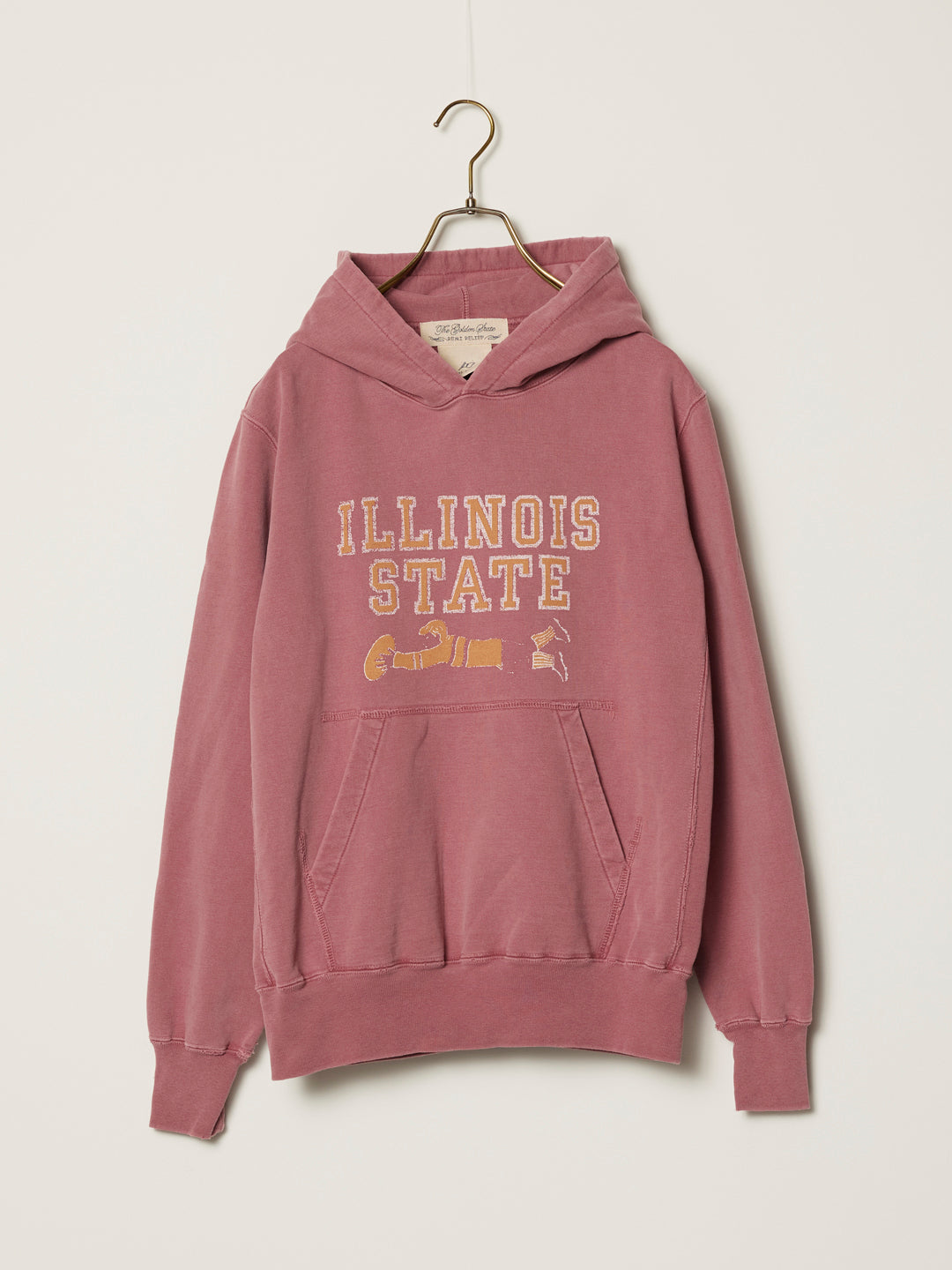 SP processed fleece lining hoodie (ILLINOIS STATE)