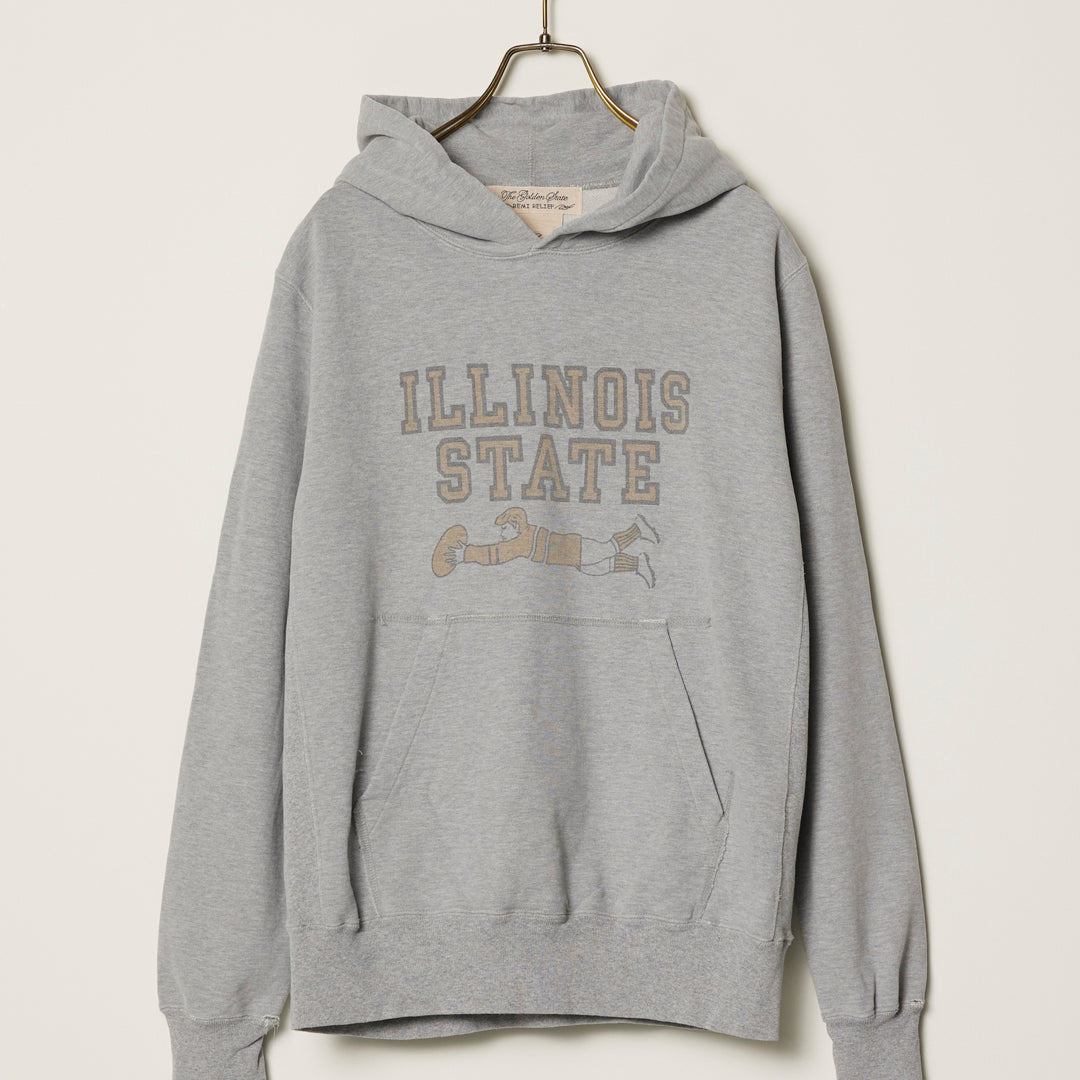 SP processed fleece lining hoodie (ILLINOIS STATE)