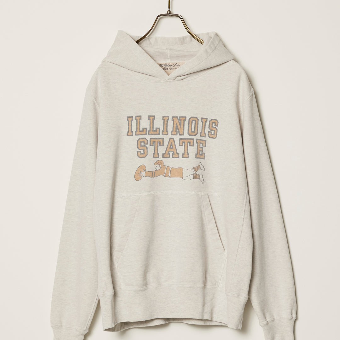 SP processed fleece lining hoodie (ILLINOIS STATE)