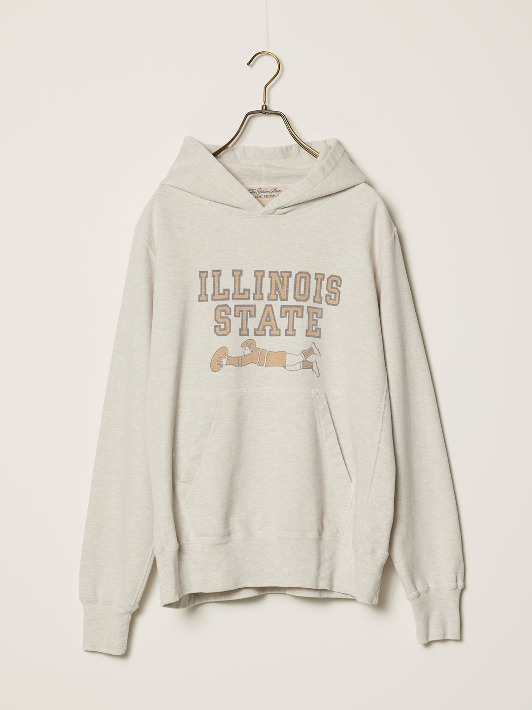 SP processed fleece lining hoodie (ILLINOIS STATE)