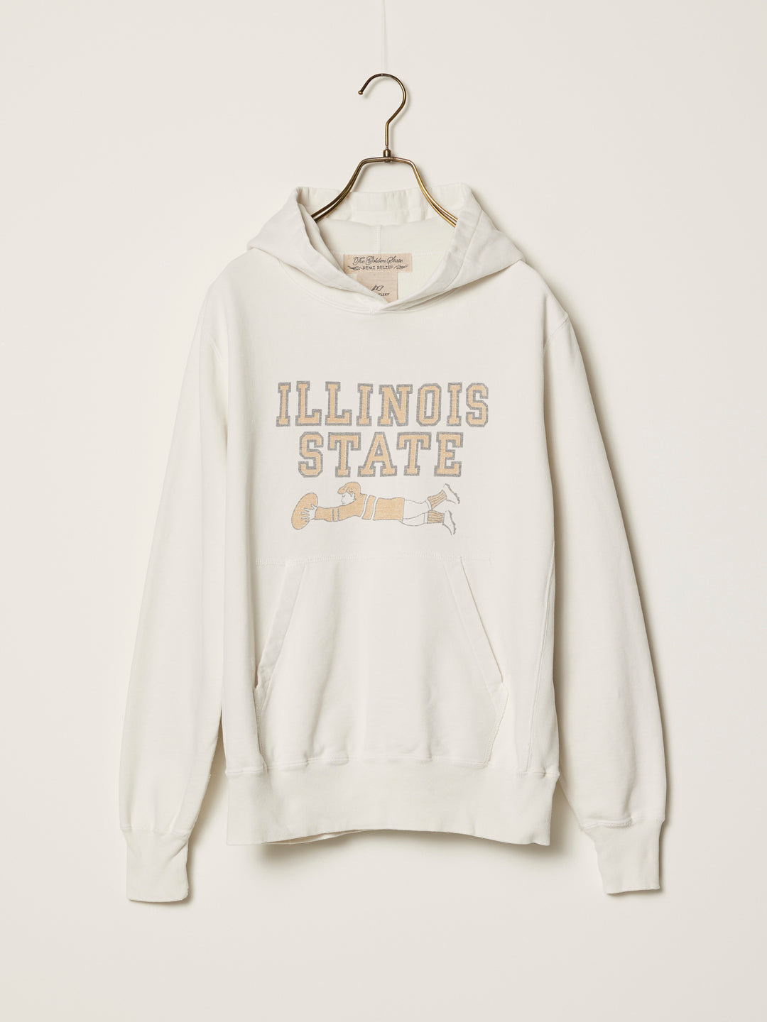 SP processed fleece lining hoodie (ILLINOIS STATE)
