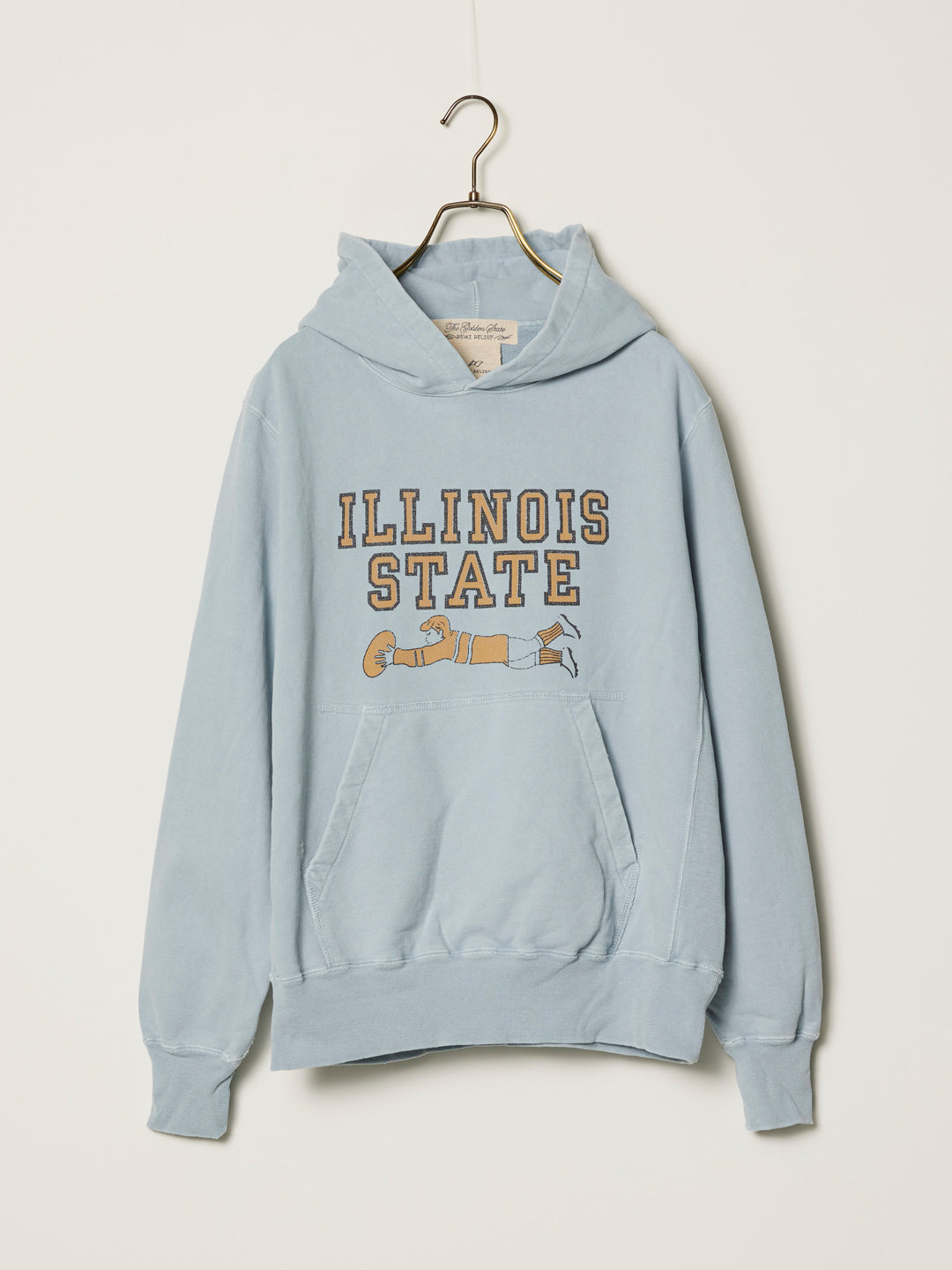 SP processed fleece lining hoodie (ILLINOIS STATE)