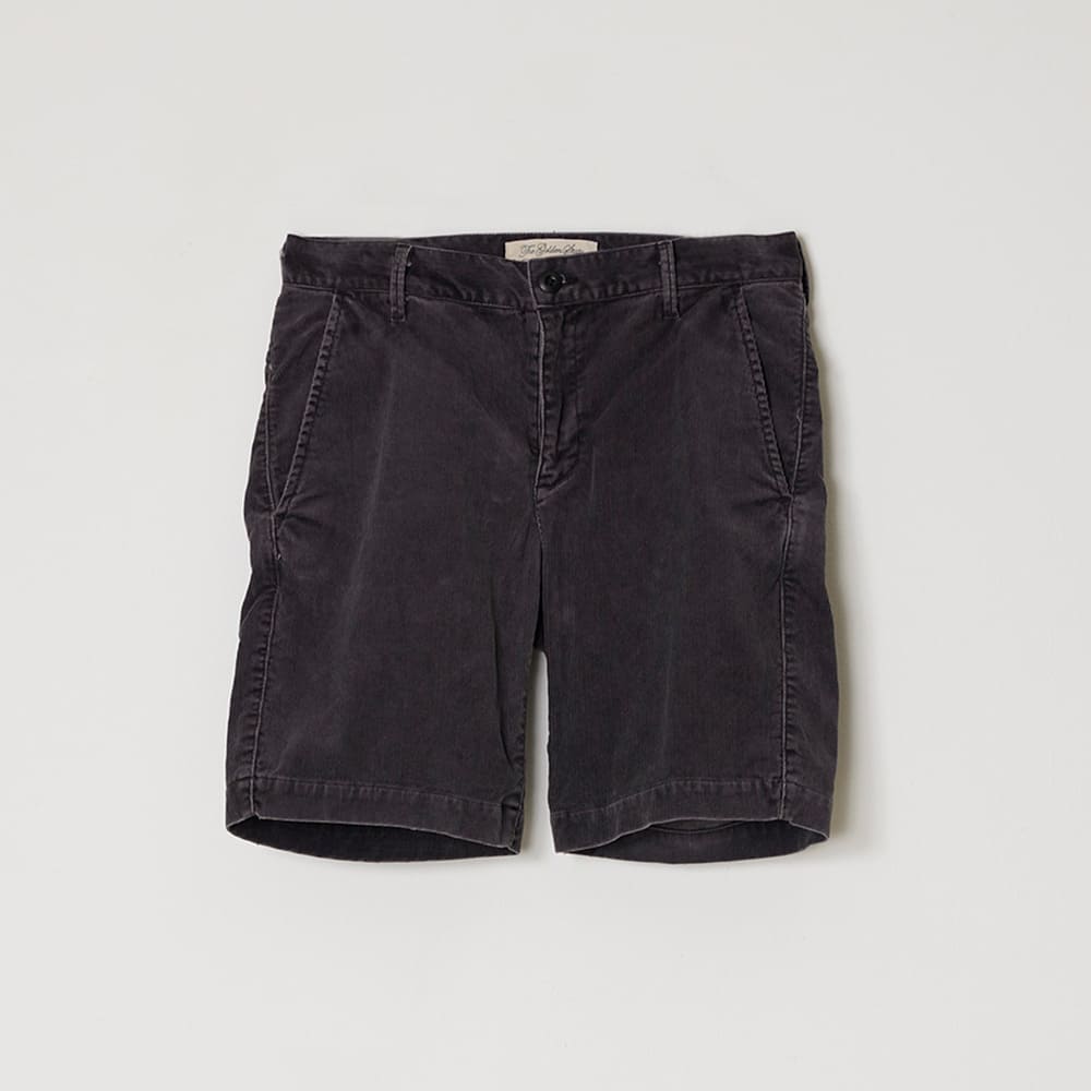 Sulfurized corduroy shorts