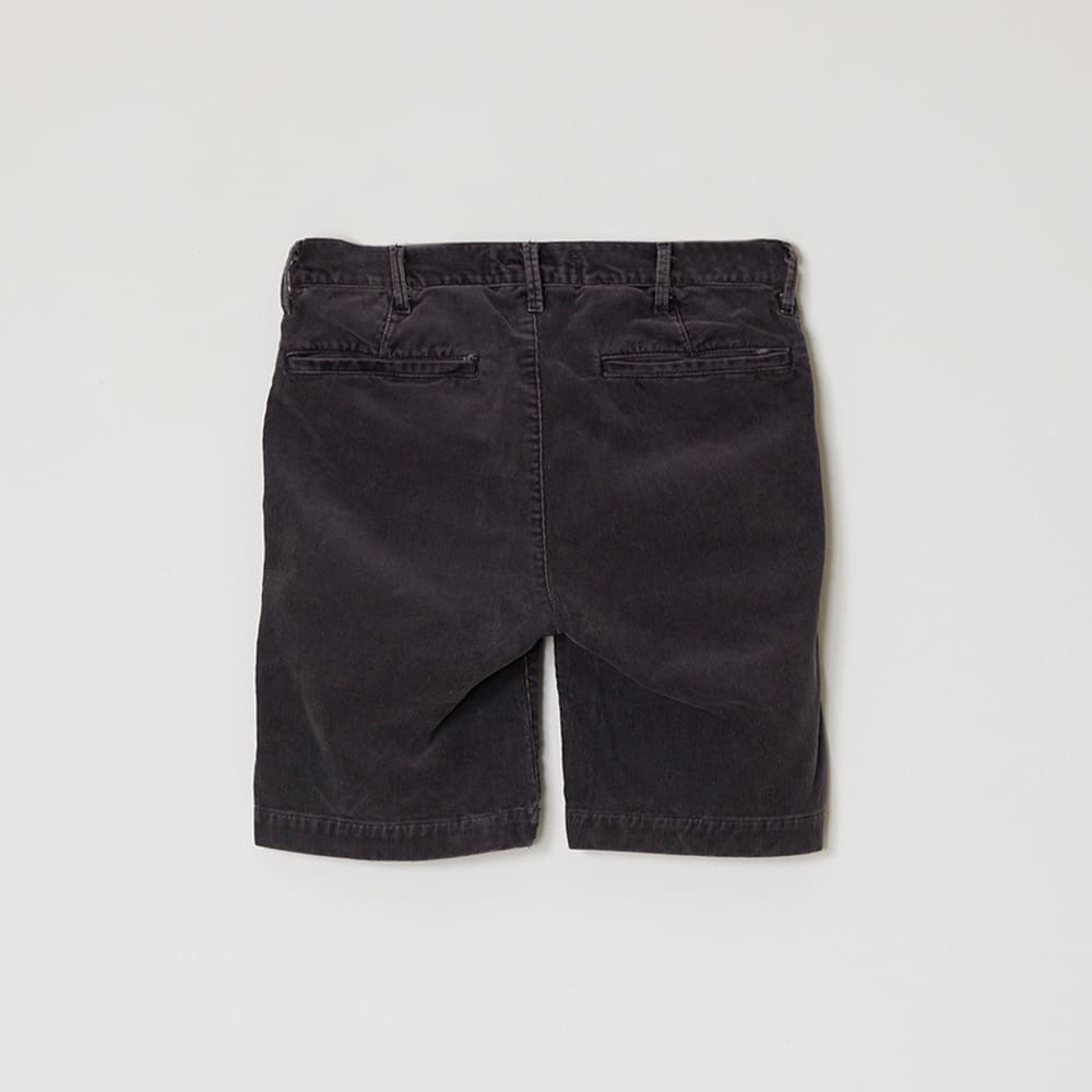 Sulfurized corduroy shorts
