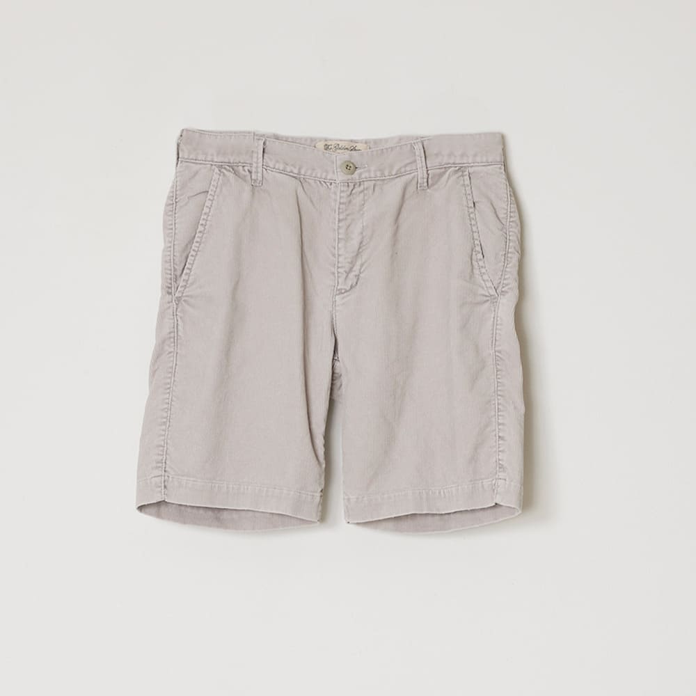 Sulfurized corduroy shorts