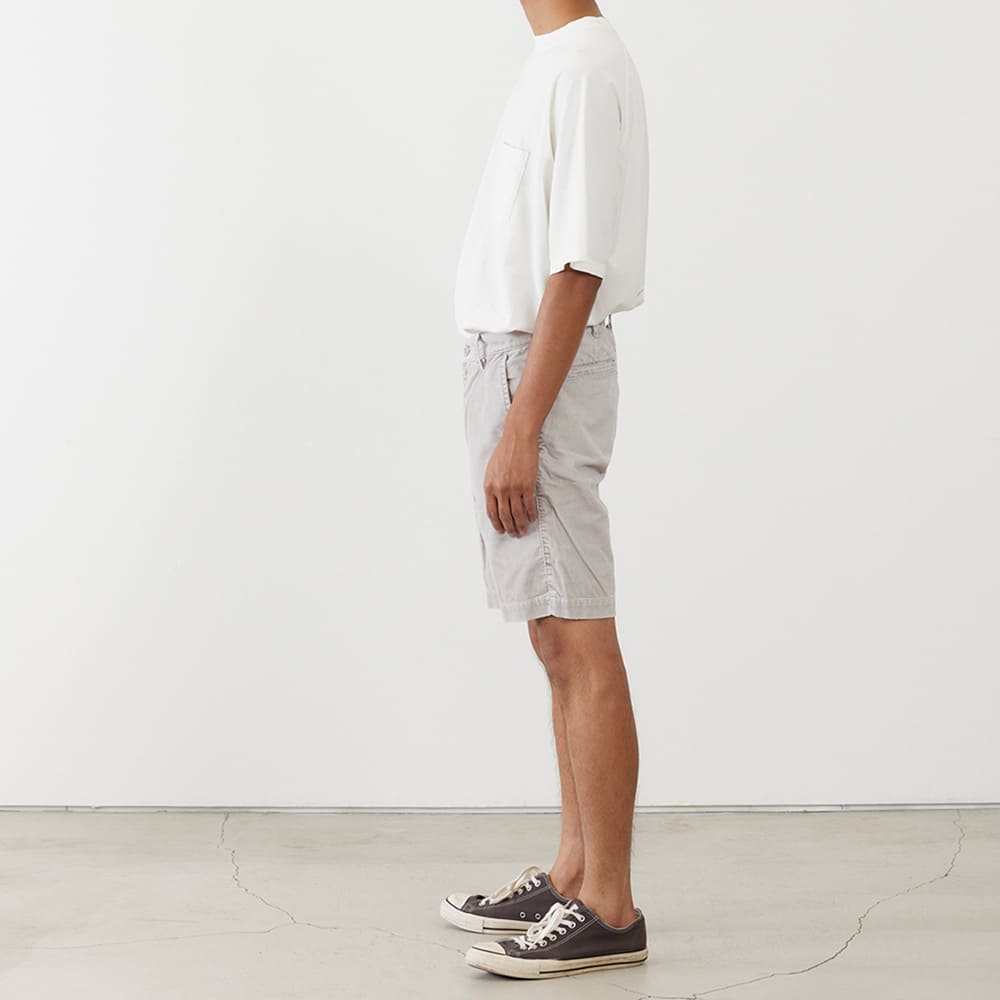 Sulfurized corduroy shorts