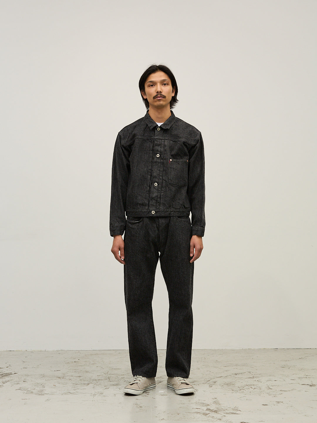 12oz DENIM 대전 모델 JKT BLACK (ONEWASH)