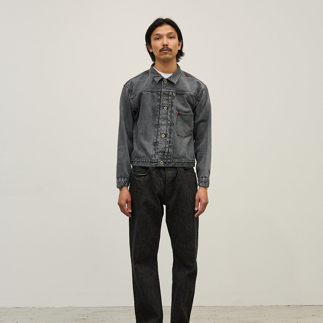 12oz DENIM War Model JKT BLACK (UESDBLACK)
