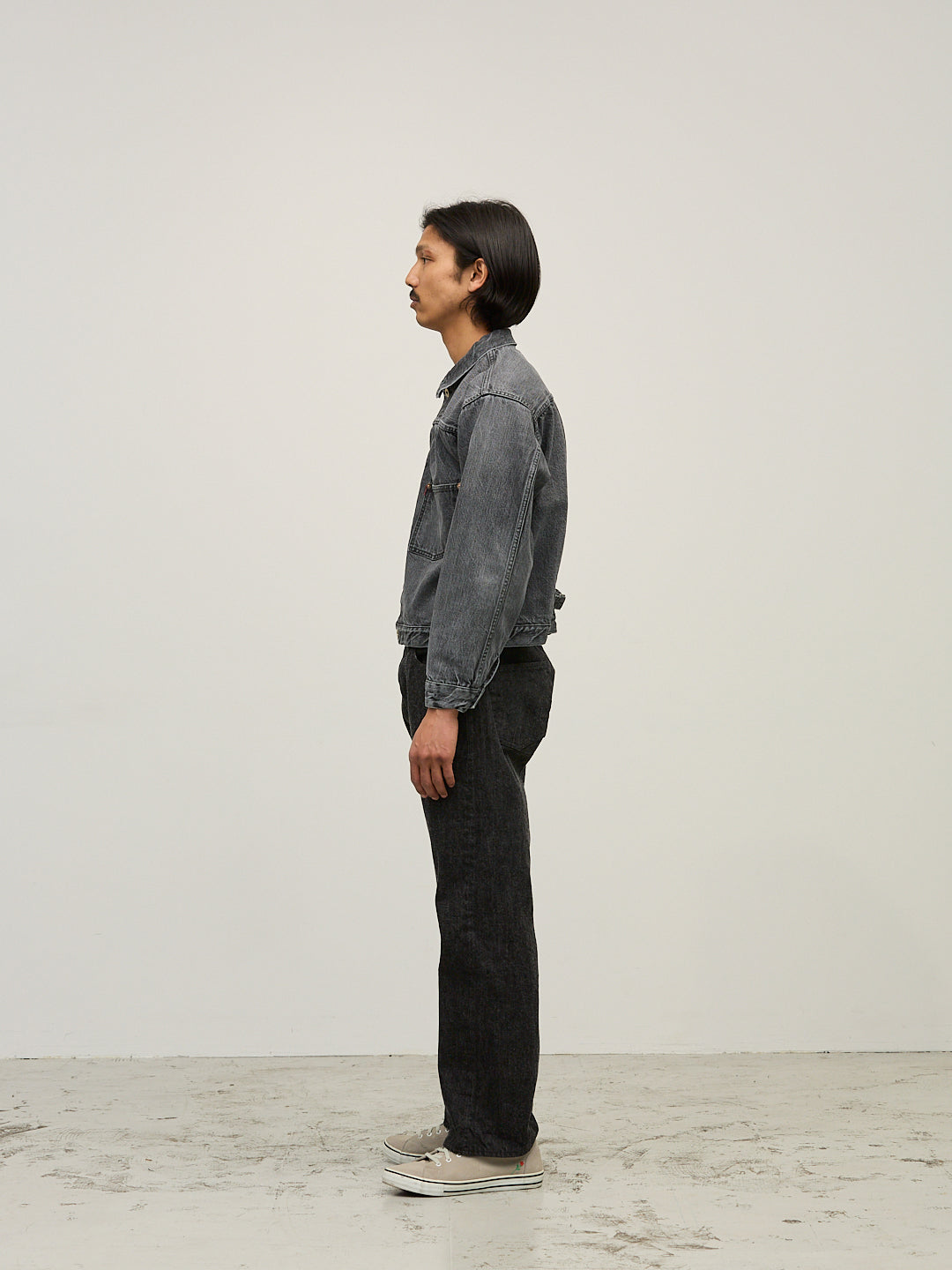 12oz DENIM 大戦モデル JKT BLACK (UESDBLACK)