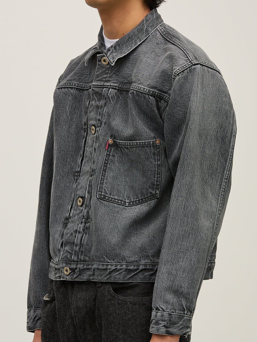 12oz DENIM 大戦モデル JKT BLACK (UESDBLACK)