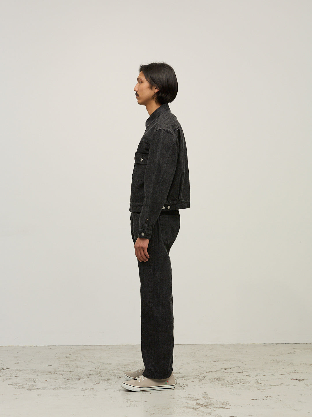 13oz 1954XX DENIM 2nd JKT BLACK (ONEWASH)