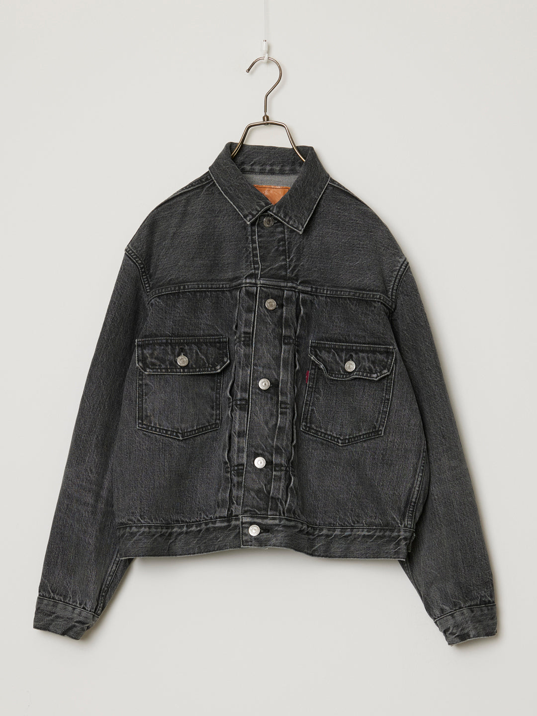 13oz 1954XX DENIM 2nd JKT BLACK（USEDBLACK)