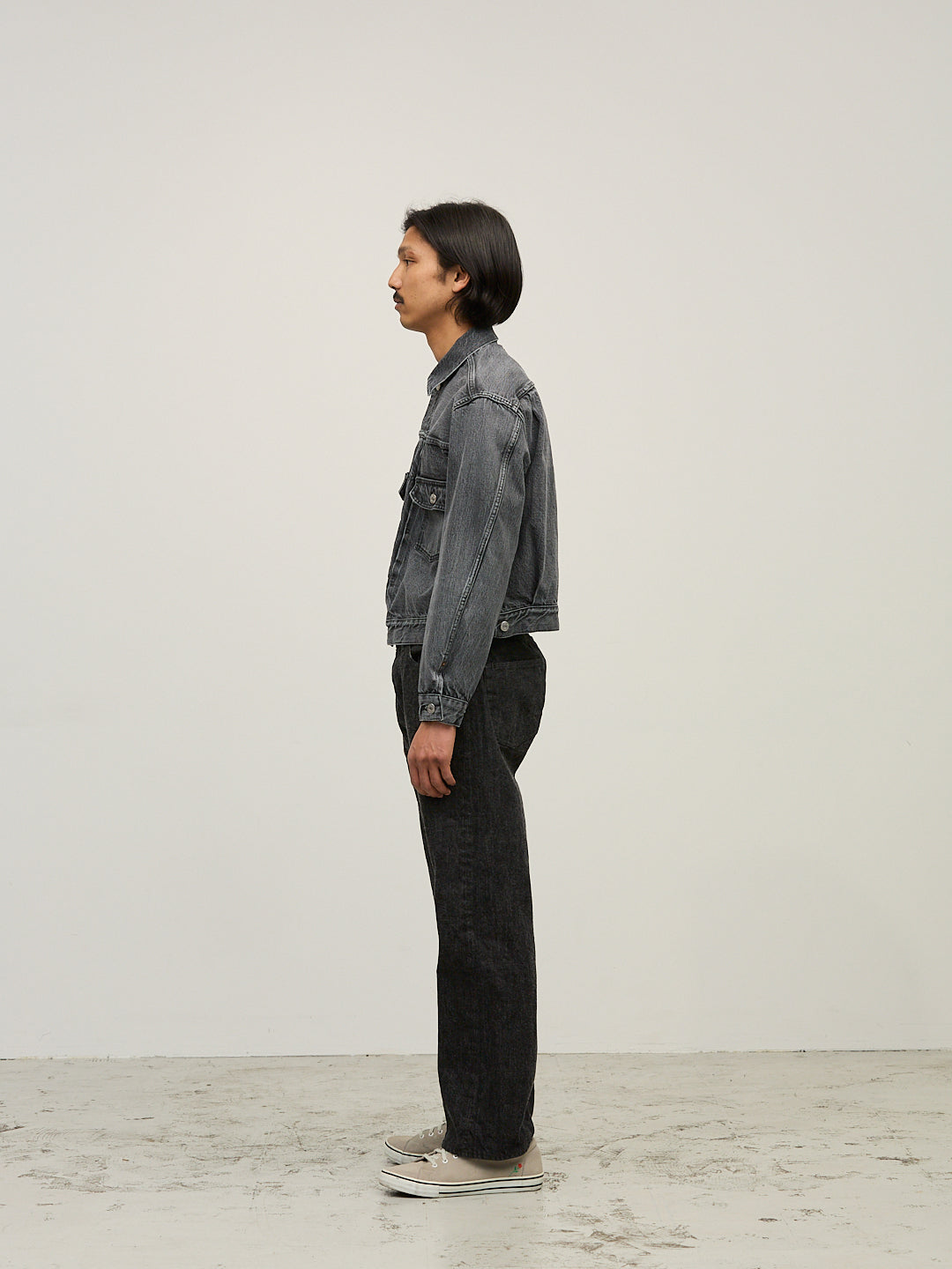 13oz 1954XX DENIM 2nd JKT BLACK（USEDBLACK)