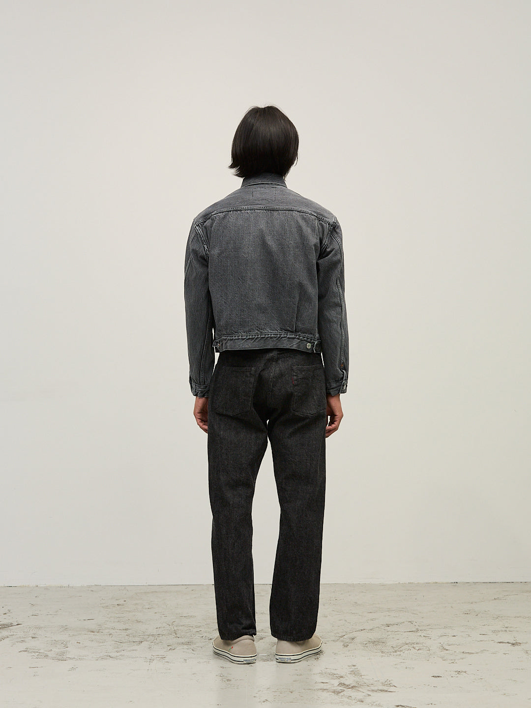 13oz 1954XX DENIM 2nd JKT BLACK（USEDBLACK)