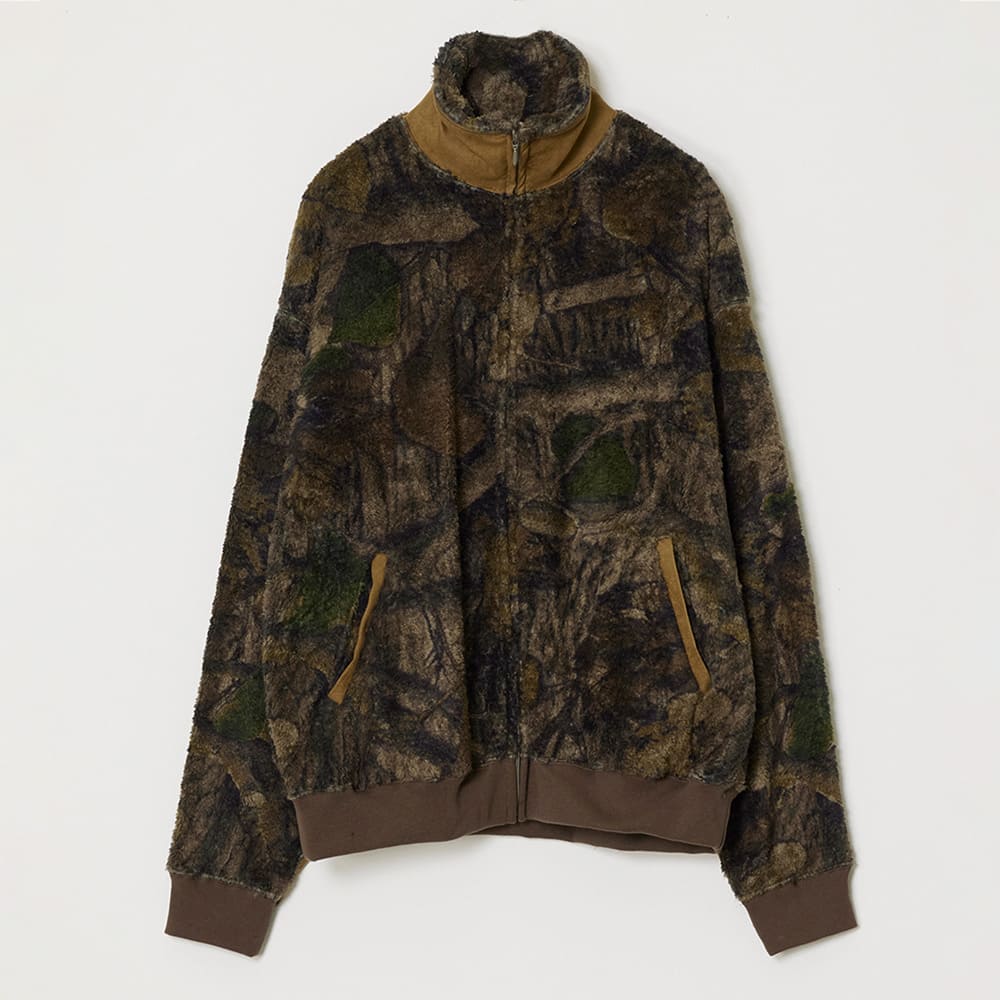 シャギーフリースZIP JKT (CAMO)